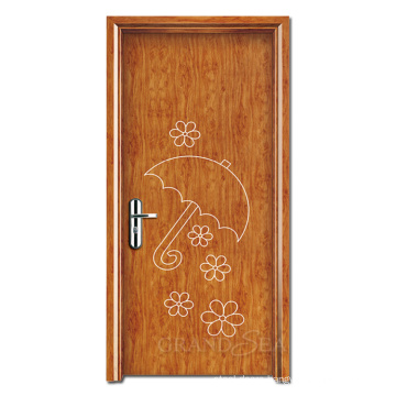 GuangDong Modern Plain Not Warp Sound Insulation Plywood Doors For Bedroom